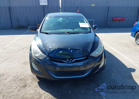2012 Hyundai Elantra Gls (Ulsan Plant) из США, поврежденный, VIN KMHDH4AE9CU261793
